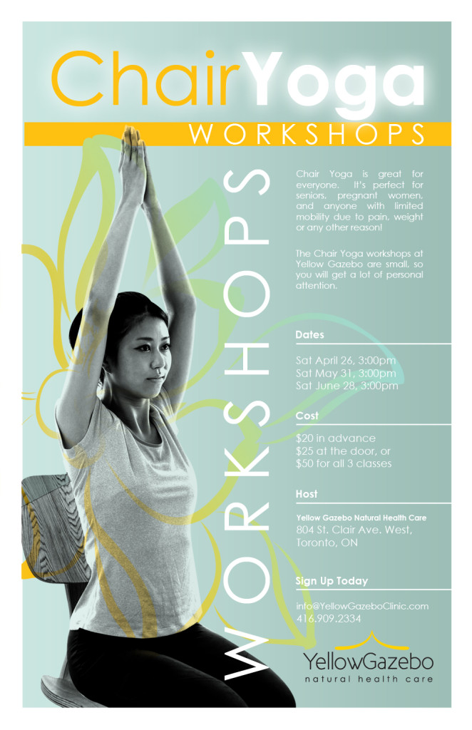 Chair Yoga Classes Yellow Gazebo Natural Health Care