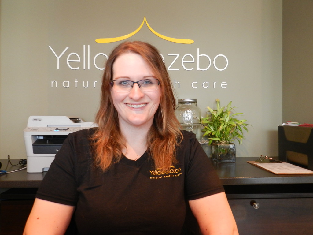 Massage Therapist Amy Tracey Sarfati Yellow Gazebo 